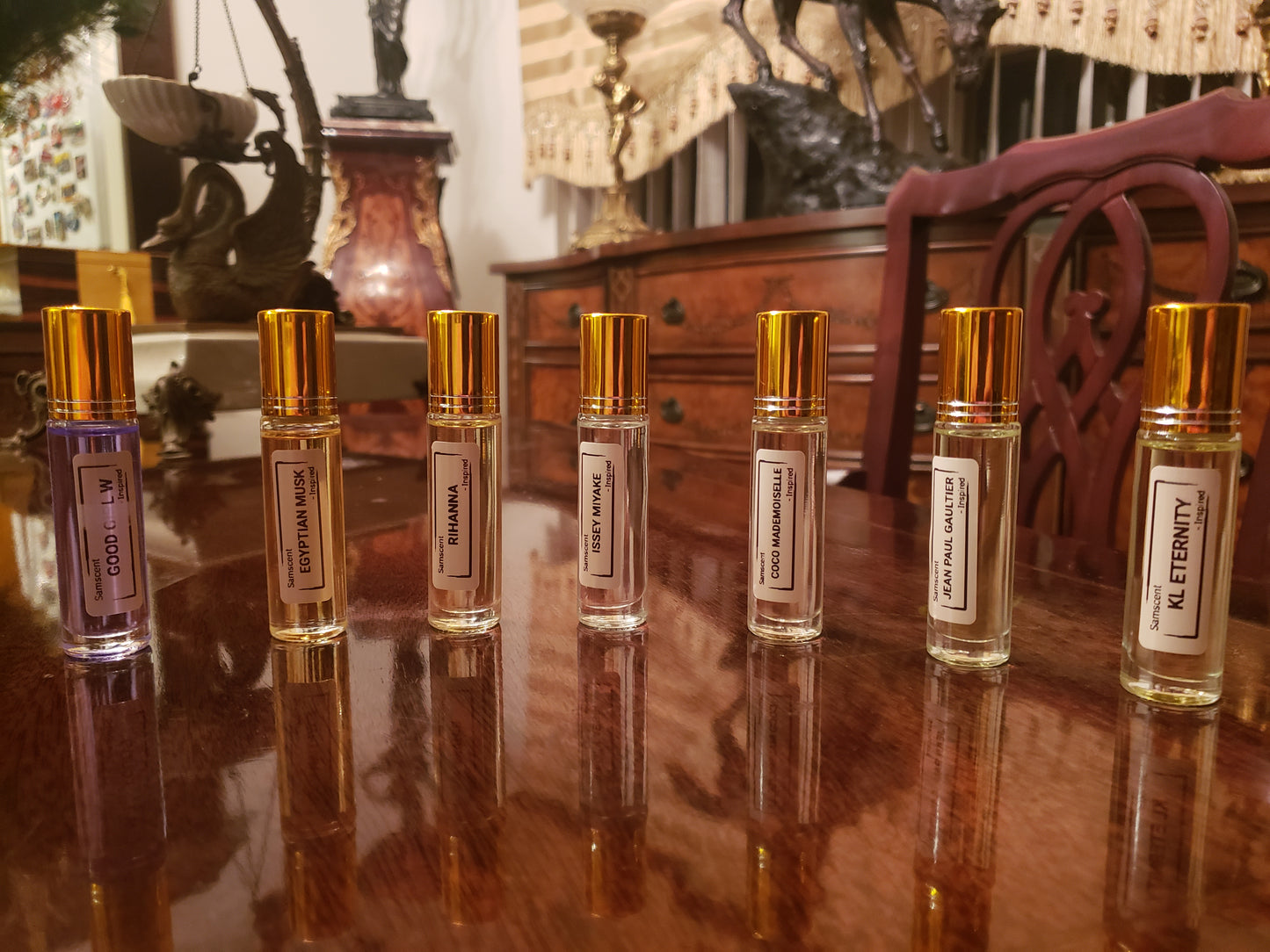 Set of 20 Fragrance Oils for women